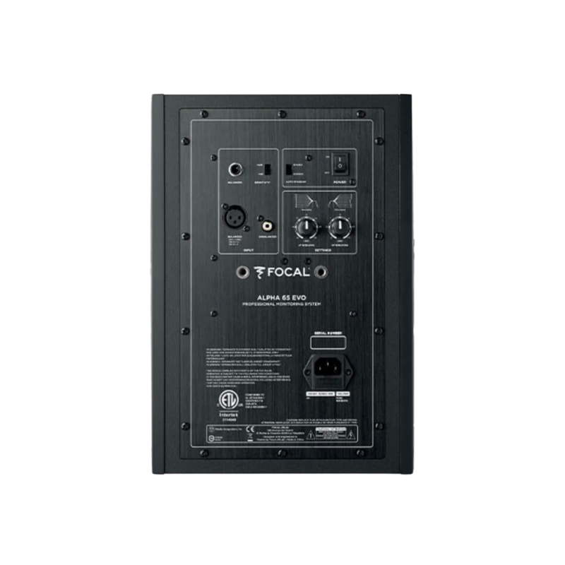 Focal Alpha 65 Evo Monitor de estudio activo de 6,5 pulgadas