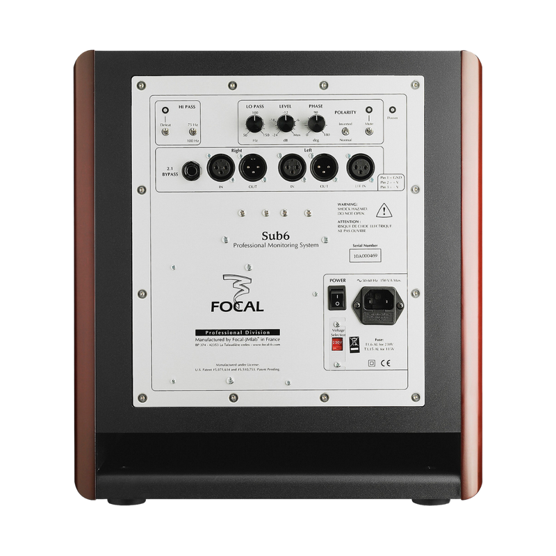 Focal Sub6 subwoofer de estudio activo de 11 pulgadas