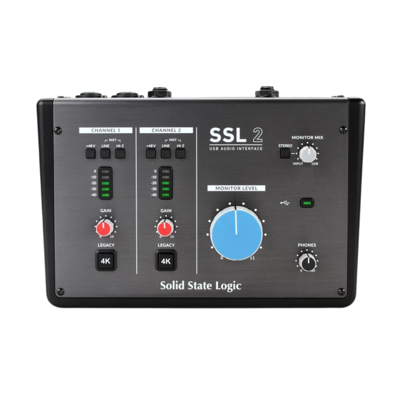 SSL2 interfaz de audio 2x2 USB