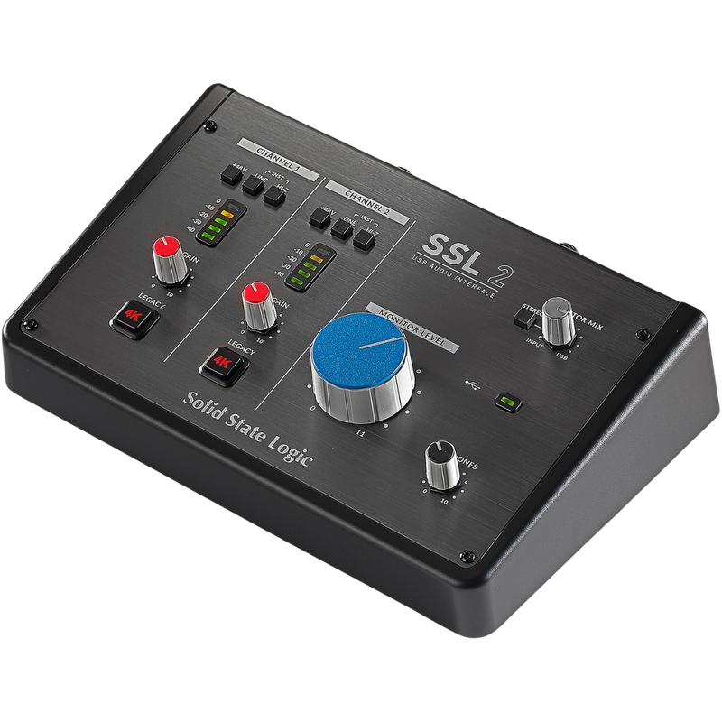 SSL2 interfaz de audio 2x2 USB
