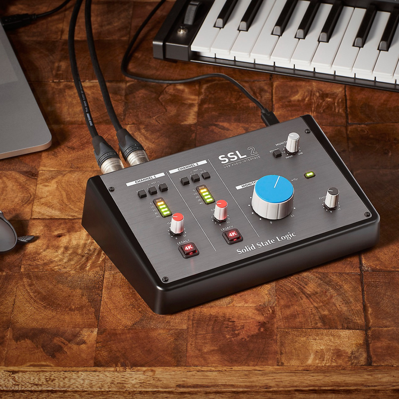 SSL2 interfaz de audio 2x2 USB
