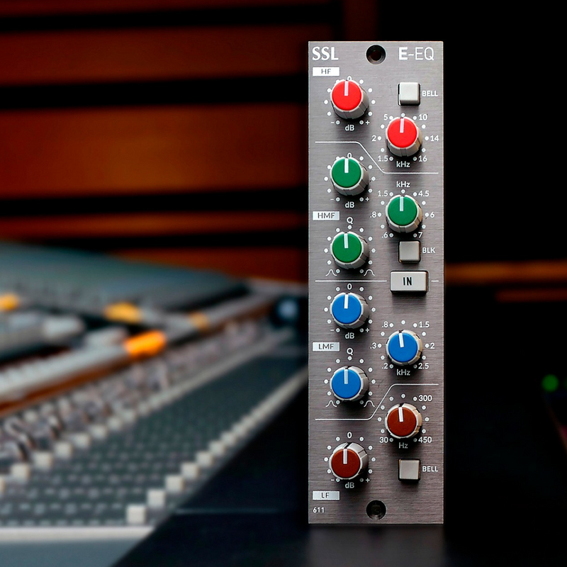SSL 611 E- EQ Ecualizador paramétrico de la serie 500