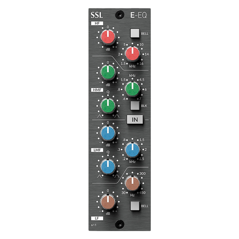SSL 611 E- EQ Ecualizador paramétrico de la serie 500