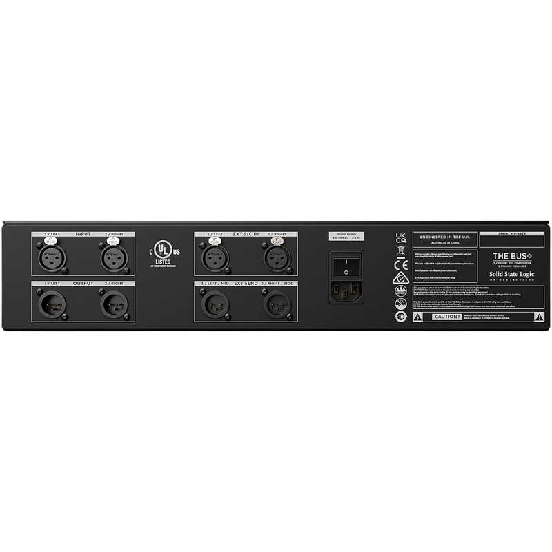 SSL Bus+ compresor de bus de 2 canales