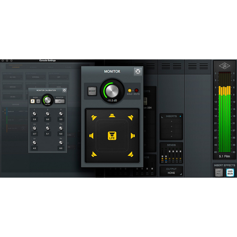 Universal Audio Apollo x8 18x24 Thunderbolt 3 Interfaz de audio