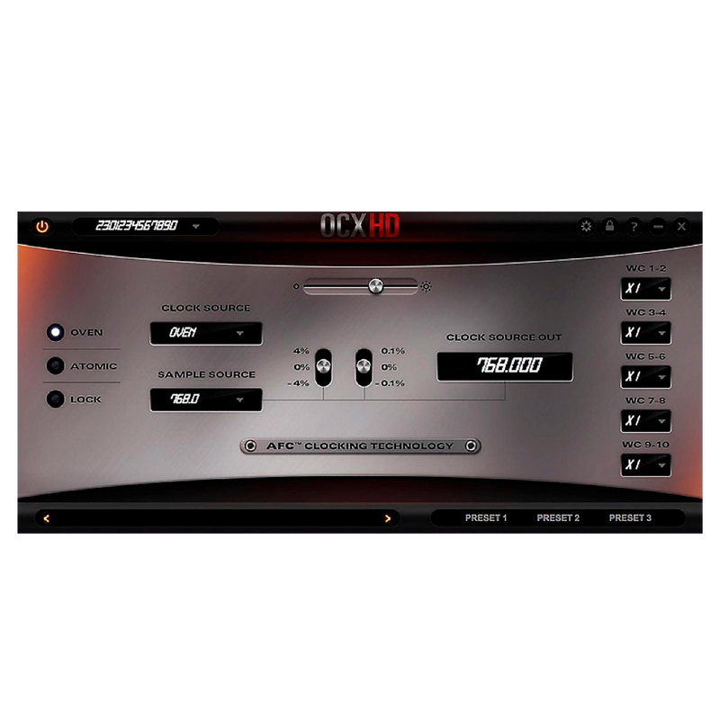 Antelope Audio Isochrone OCX HD Reloj maestro (768 kHz)