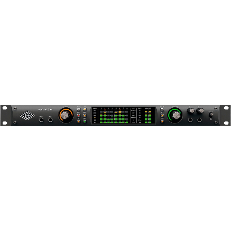 Universal Audio Apollo x8 18x24 Thunderbolt 3 Interfaz de audio