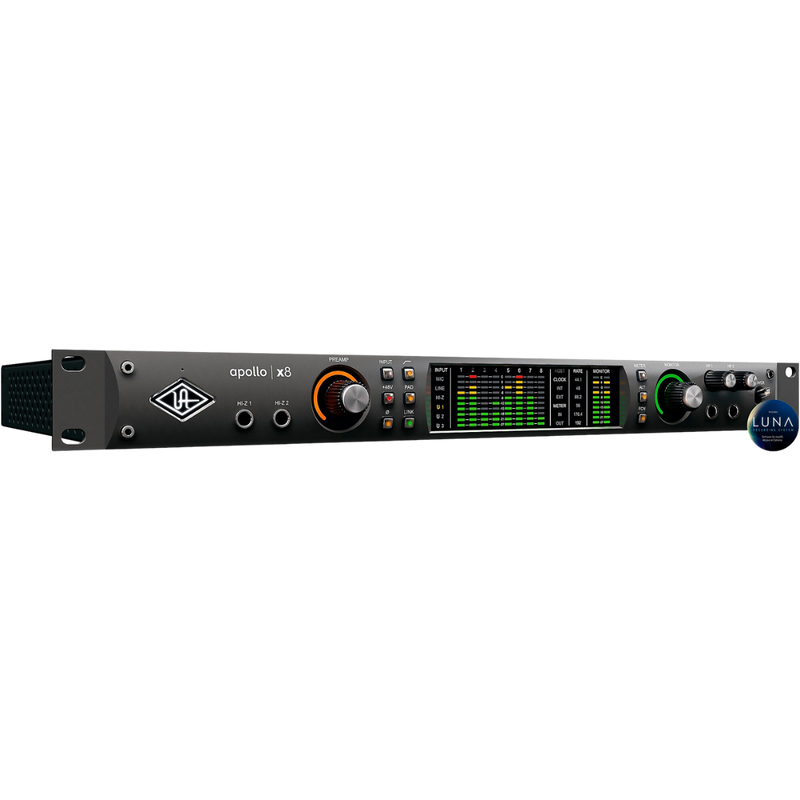 Universal Audio Apollo x8 18x24 Thunderbolt 3 Interfaz de audio