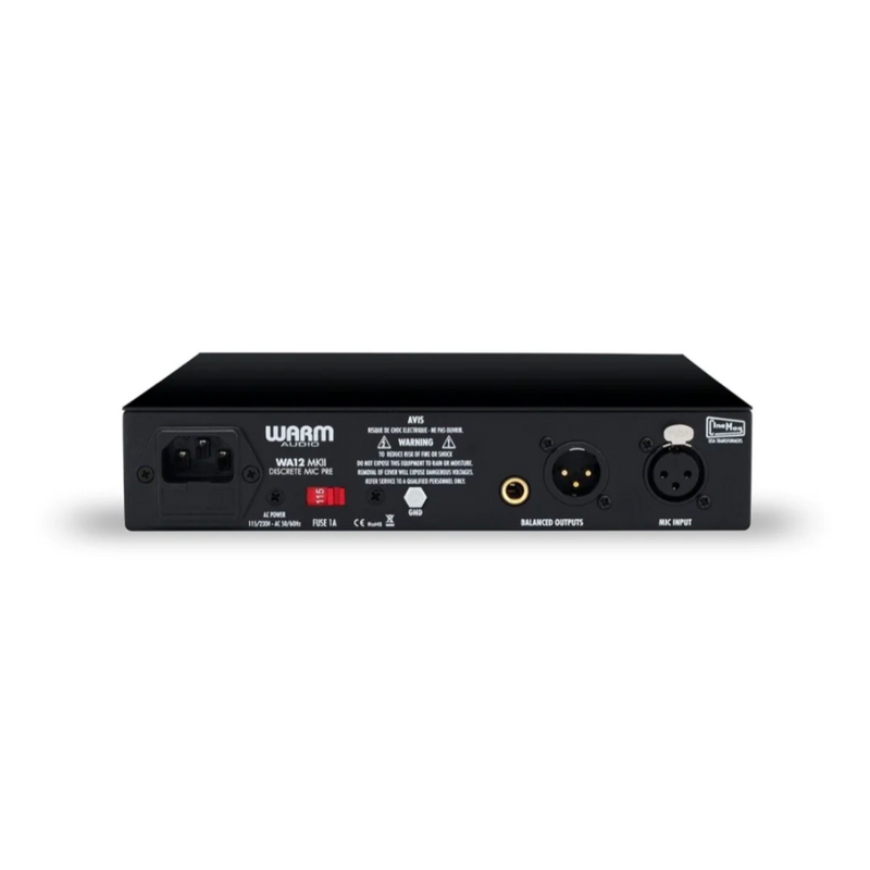 Warm Audio WA12 MKII Preamp para micrófono