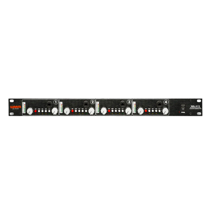 Warm Audio WA-412 Preamplificador de micrófono de 4 canales