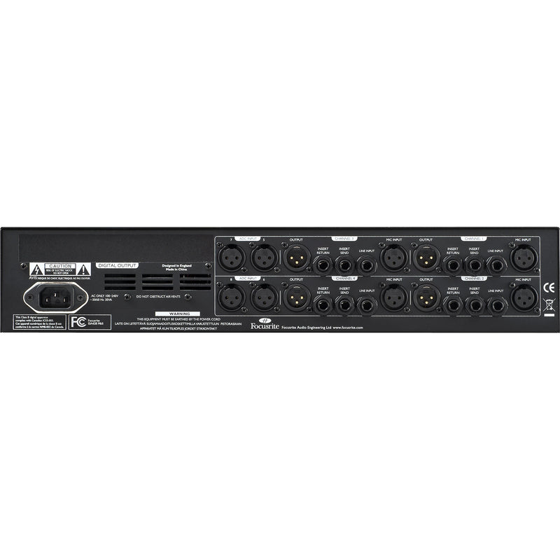 Focusrite ISA 428 MkII Preamplificador de 4 canales