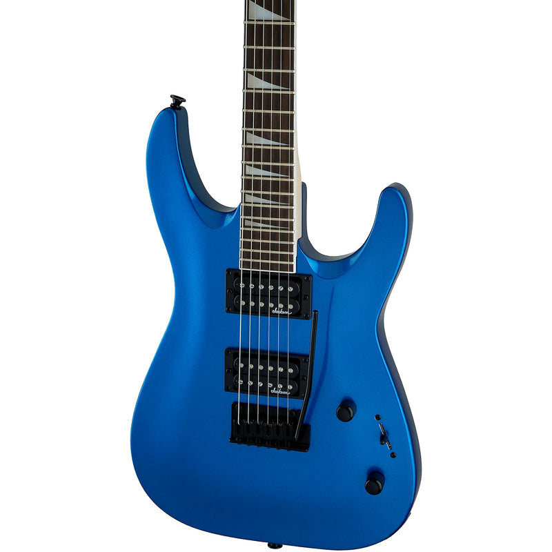 Jackson Dinky JS22 DKA Arch Top Natural Metallic Blue Guitarra Eléctrica