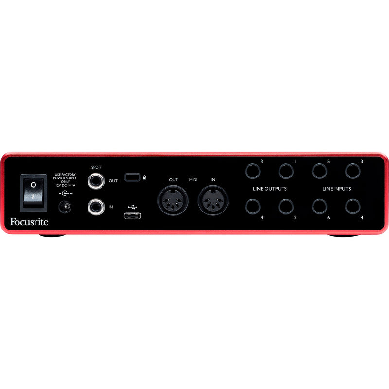 Focusrite Scarlett 8i6 3rd Gen interfaz de audio USB
