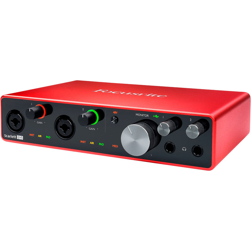 Focusrite Scarlett 8i6 3rd Gen interfaz de audio USB