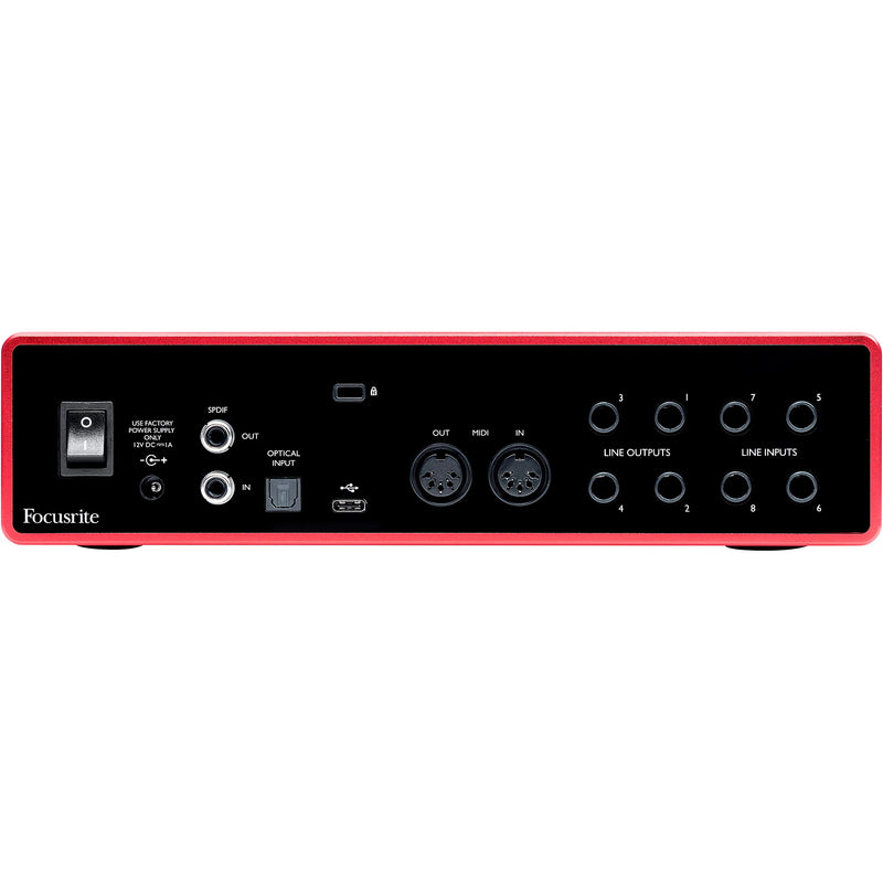 Focusrite Scarlett 18i8 3rd Gen Interfaz de audio USB