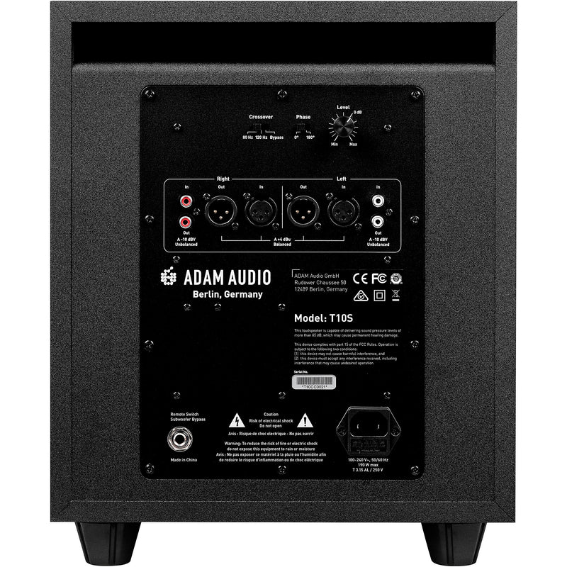 ADAM T10S Subwoofer amplificado de 10'