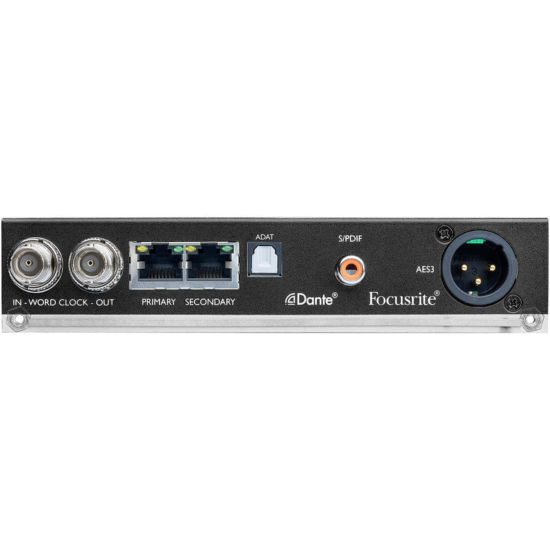 Focusrite ISA ADN2 Dante A/D Tarjeta de 2 canales