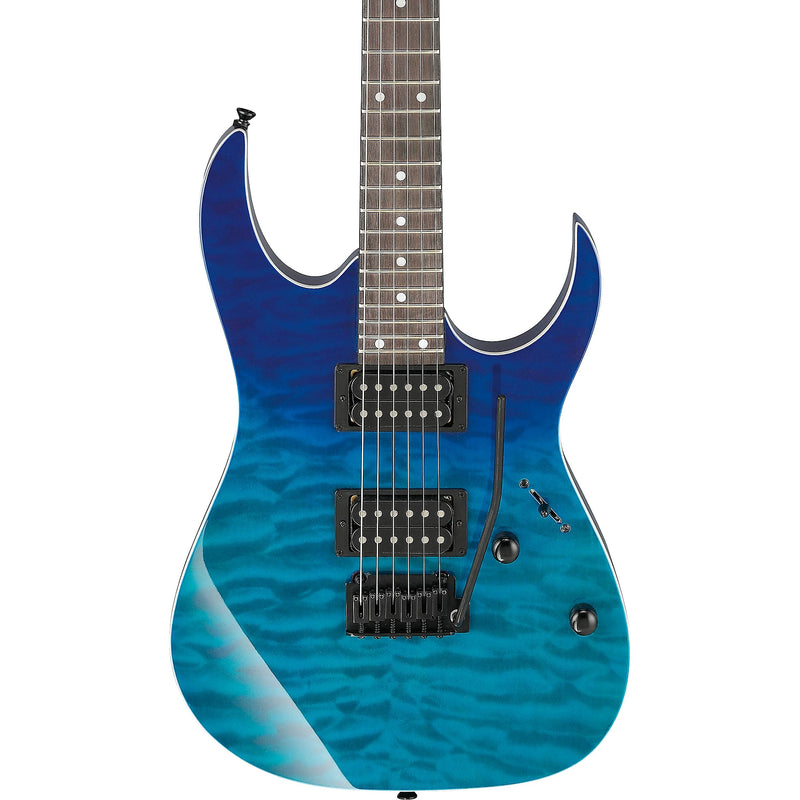 Ibanez GRG120QASP Transparent Blue Gradation Guitarra Electrica