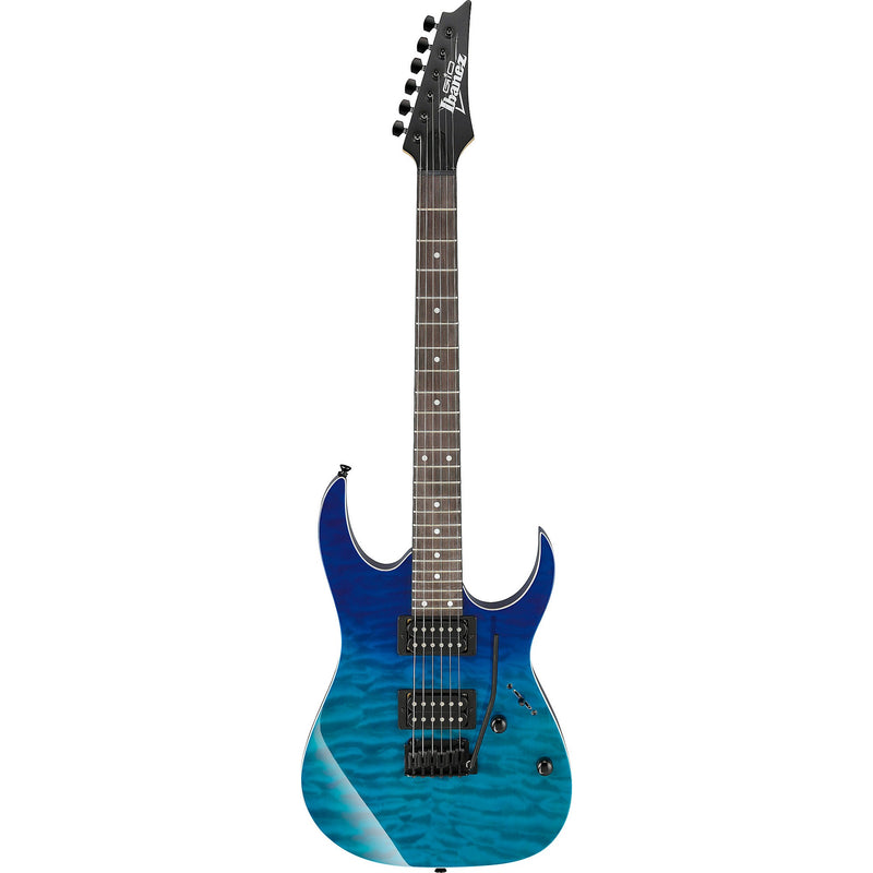 Ibanez GRG120QASP Transparent Blue Gradation Guitarra Electrica