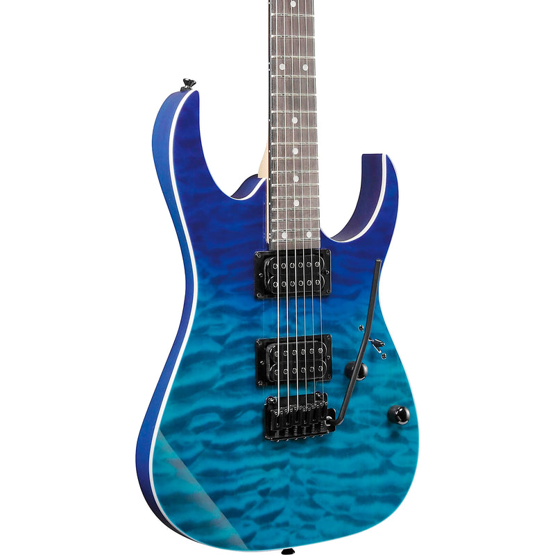 Ibanez GRG120QASP Transparent Blue Gradation Guitarra Electrica