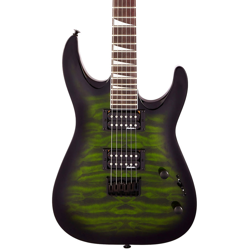 Jackson JS Series Dinky Arch Top JS32Q DKA HT Transparent Green Burst Guitarra Electrica