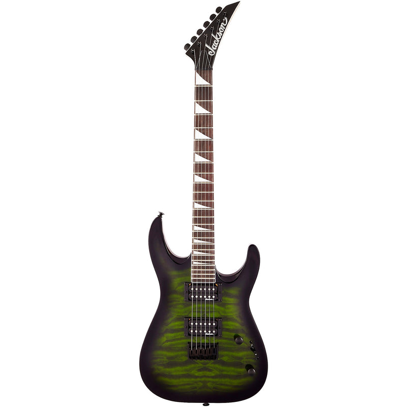 Jackson JS Series Dinky Arch Top JS32Q DKA HT Transparent Green Burst Guitarra Electrica