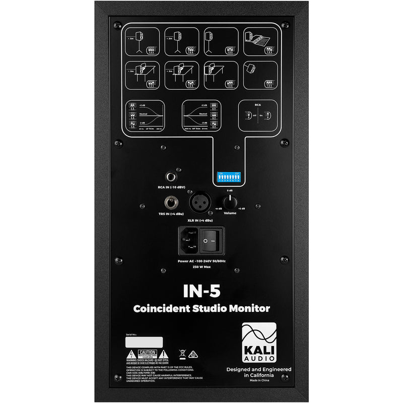 Kali Audio IN-5 Monitor de Estudio de 5 pulgadas