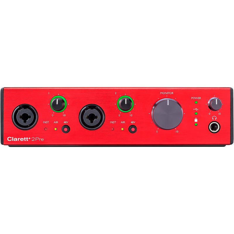 Focusrite Clarett+ 2Pre Interfaz de audio USB-C