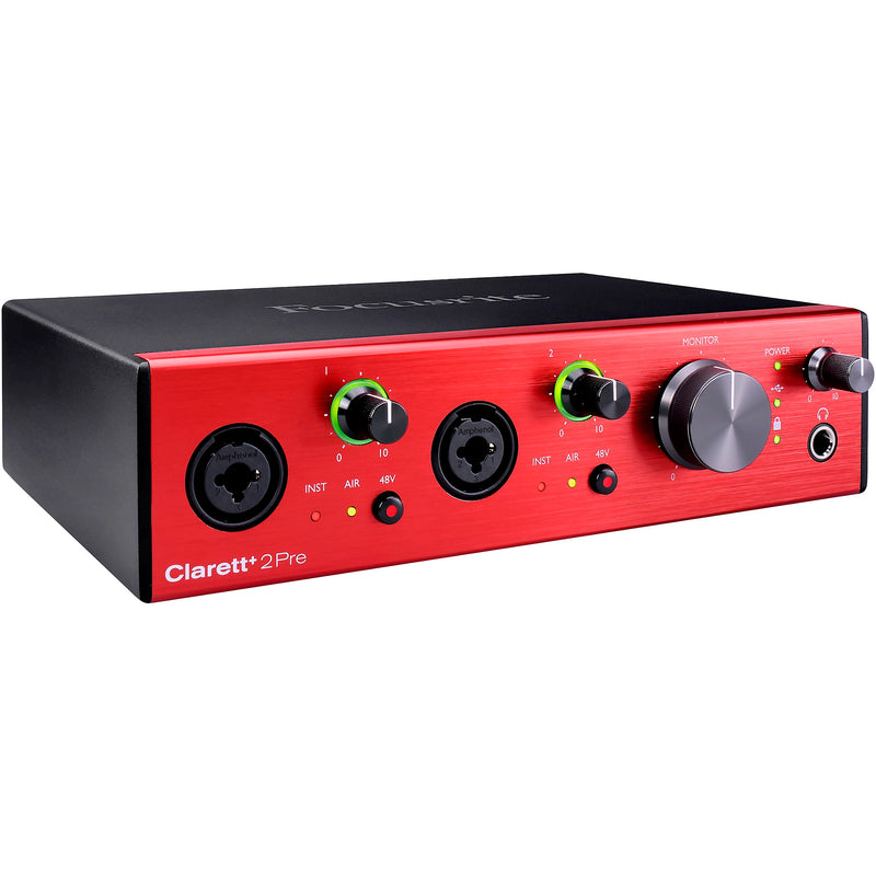 Focusrite Clarett+ 2Pre Interfaz de audio USB-C