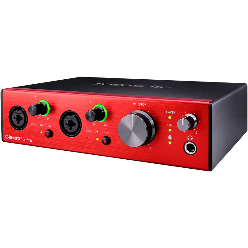 Focusrite Clarett+ 2Pre Interfaz de audio USB-C