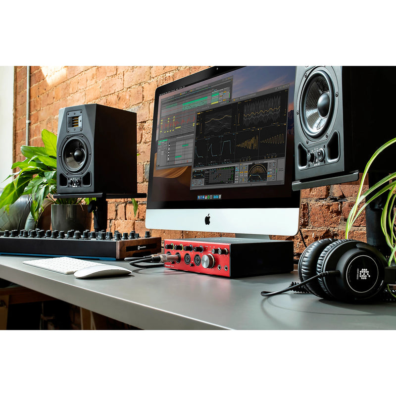 Focusrite Clarett+ 4Pre Interfaz de audio USB-C