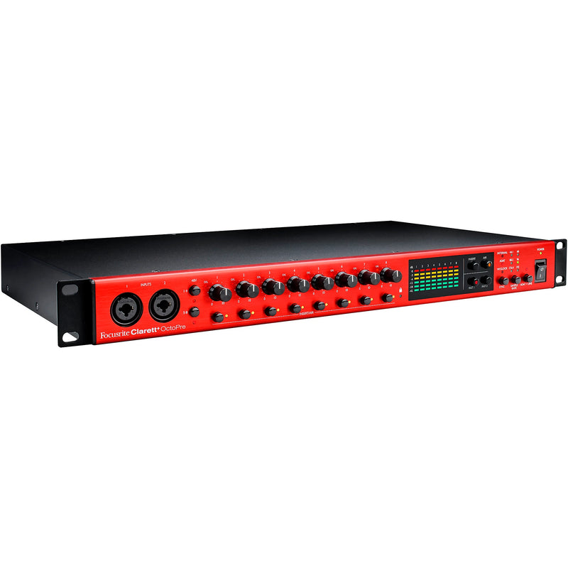 Focusrite Clarett+ OctoPre Preamplificador ADAT de 8 canales