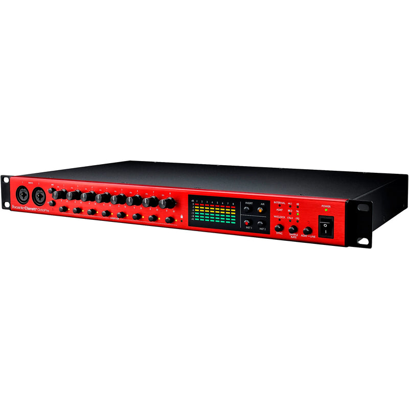 Focusrite Clarett+ OctoPre Preamplificador ADAT de 8 canales