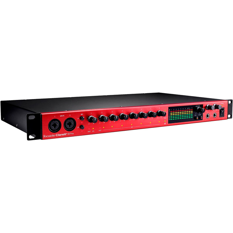 Focusrite Clarett+ 8Pre Interfaz de audio USB-C