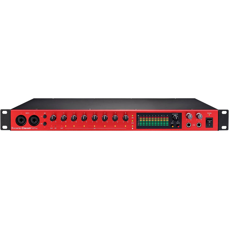 Focusrite Clarett+ 8Pre Interfaz de audio USB-C