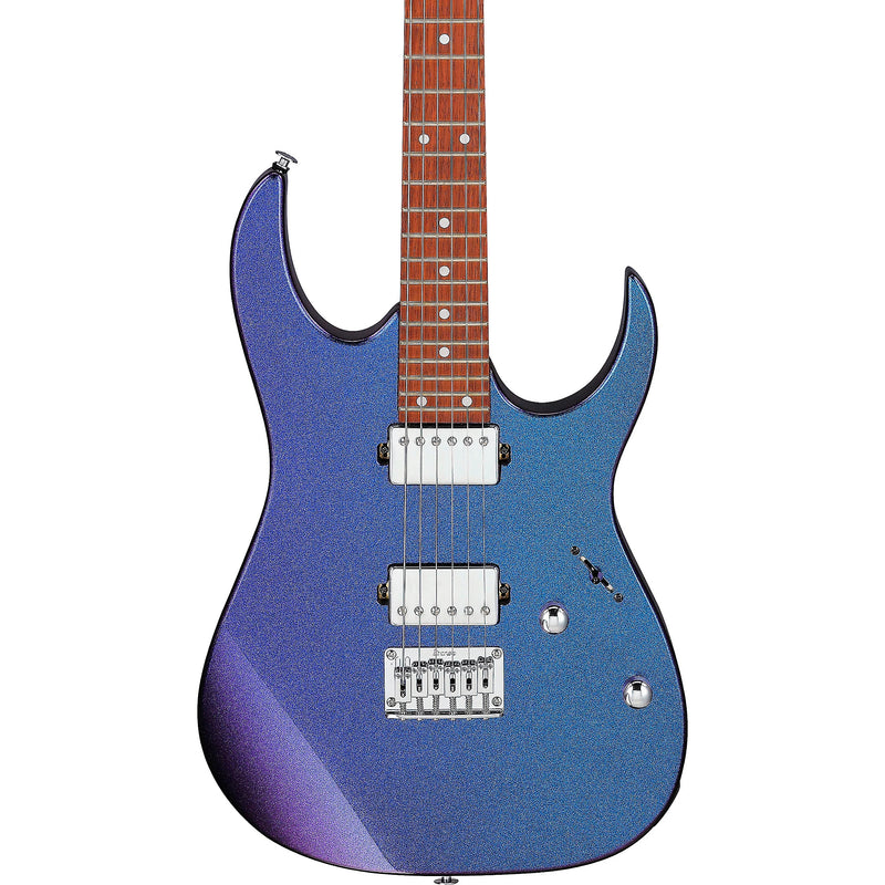 Ibanez GRG121SP Blue Metal Chameleon Guitarra Electrica