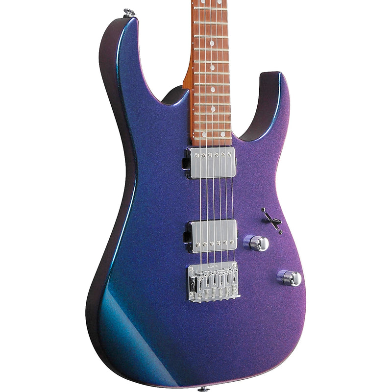 Ibanez GRG121SP Blue Metal Chameleon Guitarra Electrica