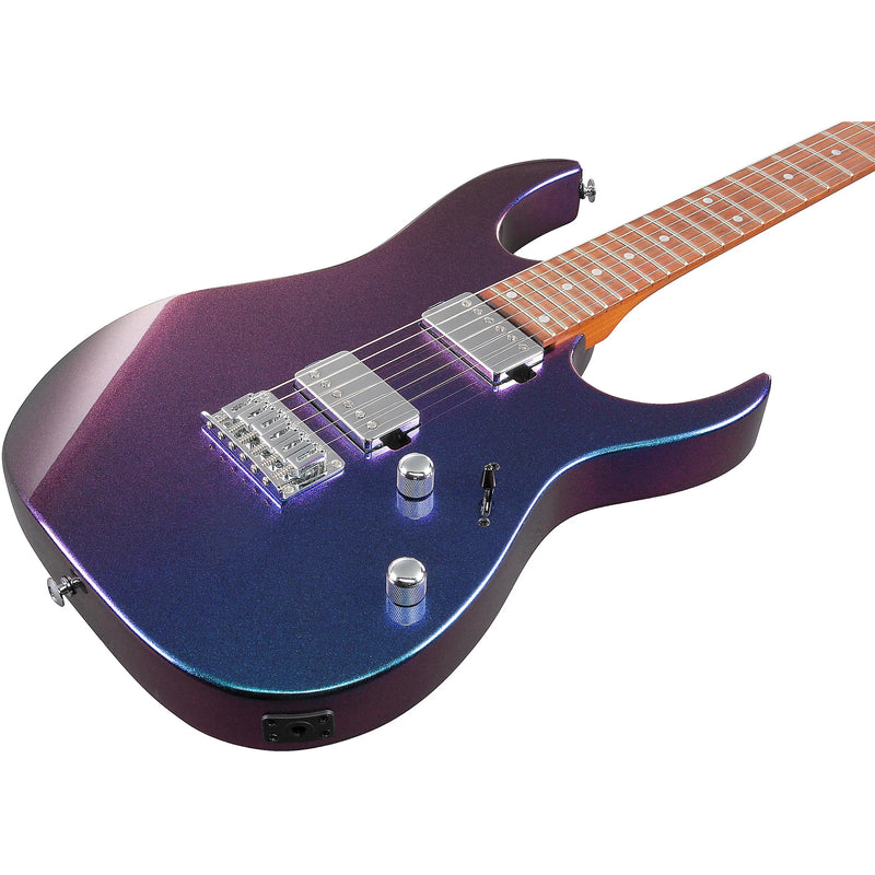 Ibanez GRG121SP Blue Metal Chameleon Guitarra Electrica