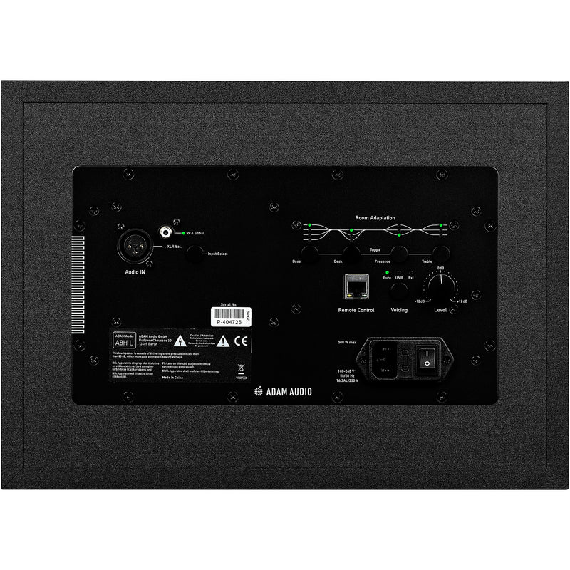 ADAM A8H Monitor de estudio de 3 vías de 8 pulgadas