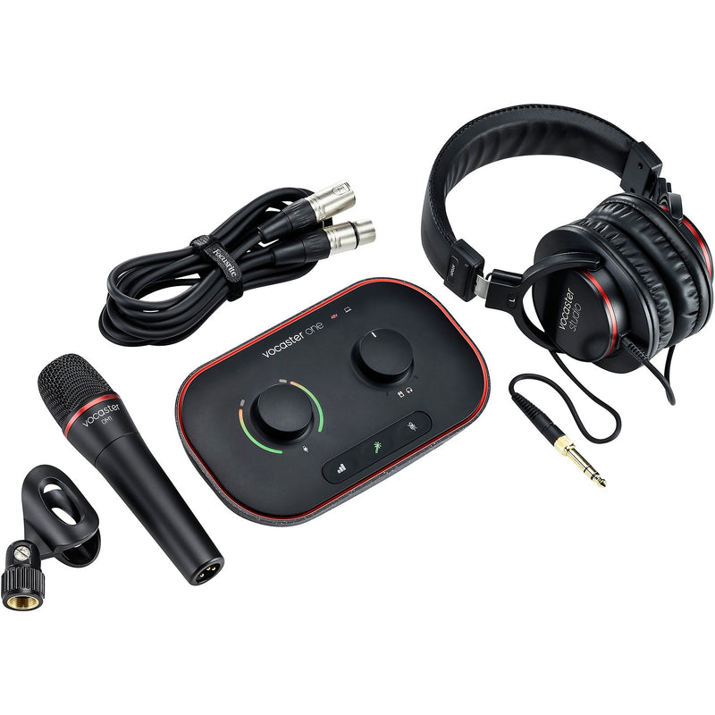 Focusrite Vocaster One Studio Bundle
