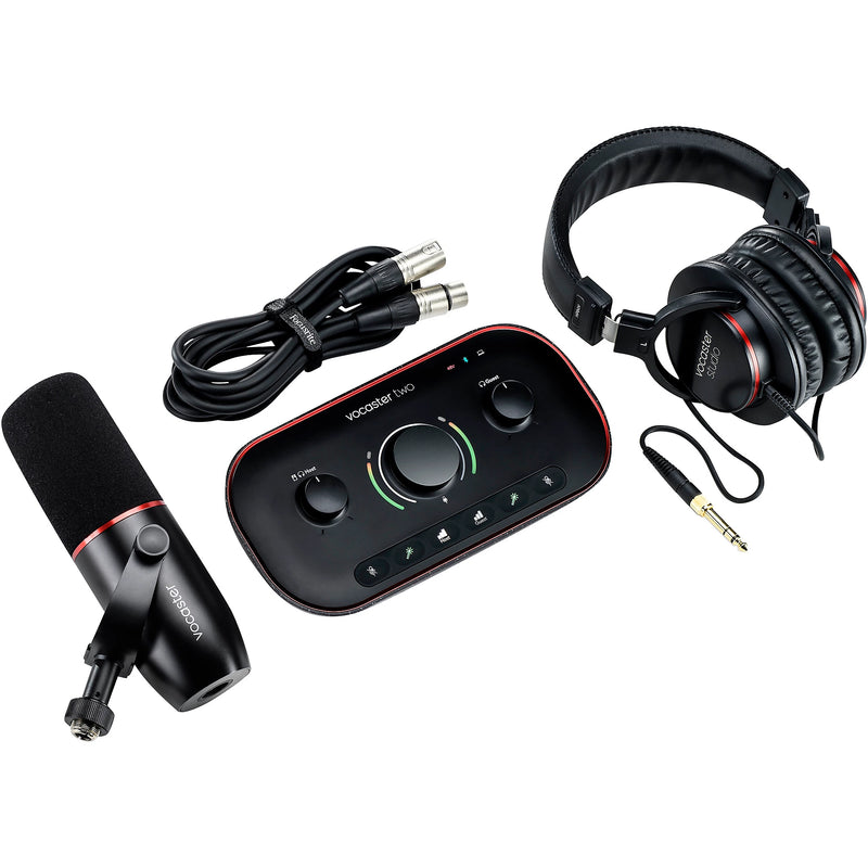 Focusrite Vocaster Two Studio Bundle