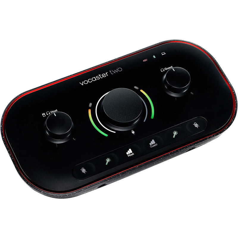 Focusrite Vocaster Two Interfaz de audio para podcast USB-C