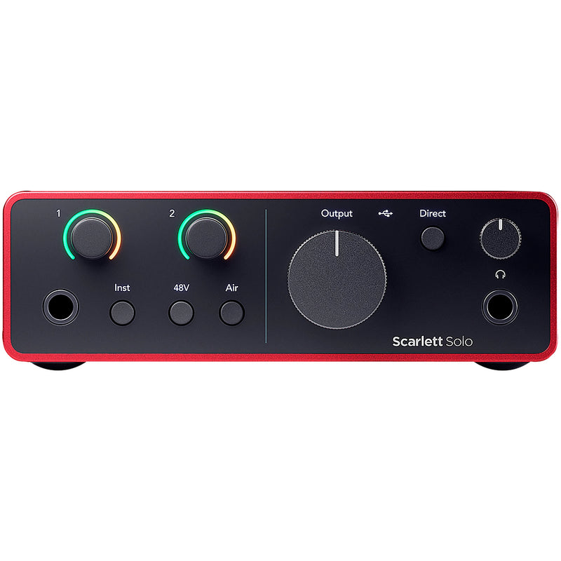 Scarlett Solo 4th Gen Interfaz de audio USB C