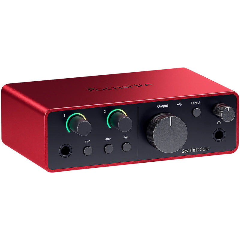 Scarlett Solo 4th Gen Interfaz de audio USB C