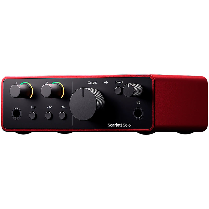 Scarlett Solo 4th Gen Interfaz de audio USB C