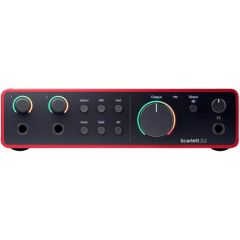 Focusrite Scarlett 2i2 4th Gen Interfaz de Audio USB