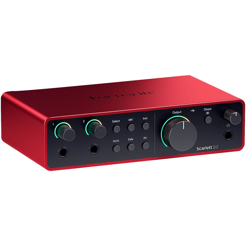 Focusrite Scarlett 2i2 4th Gen Interfaz de Audio USB