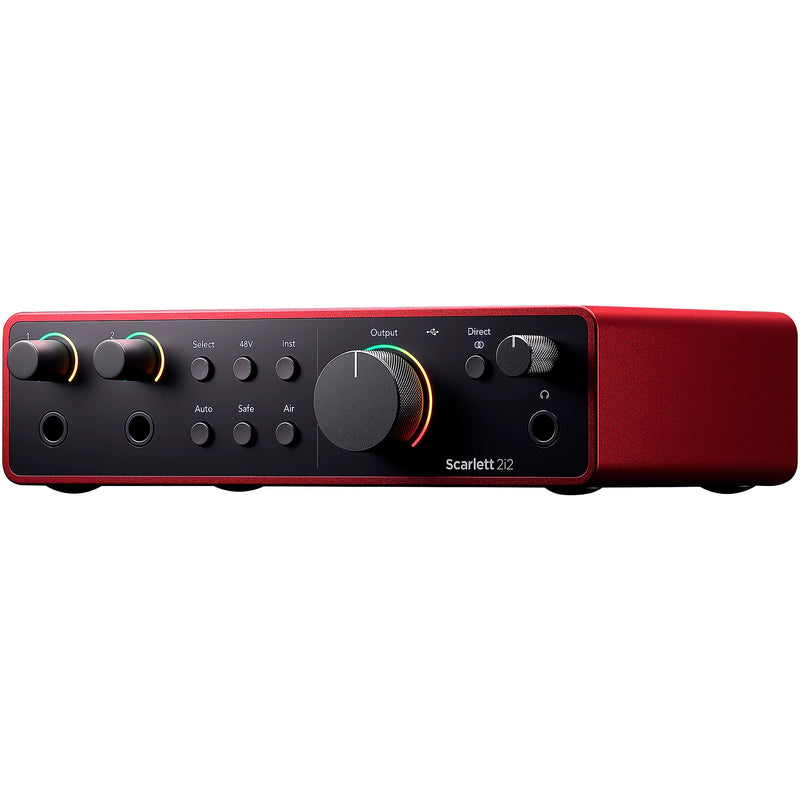 Focusrite Scarlett 2i2 4th Gen Interfaz de Audio USB