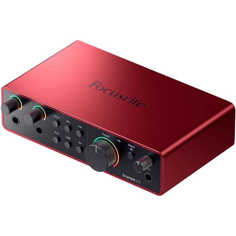 Focusrite Scarlett 2i2 4th Gen Interfaz de Audio USB