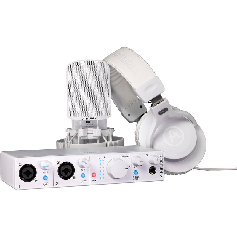 Arturia Minifuse Recording Pack Blanco